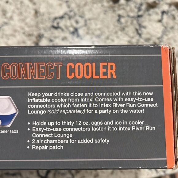 Intex River Run Connect Cooler- connect to your cooler while floating a river! - Picture 4 of 7